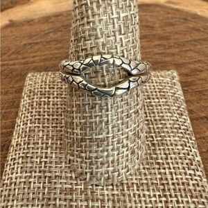 Sterling Silver Ring Guard / Enhancer / Wrap / Jacket - 2 Piece Size 9